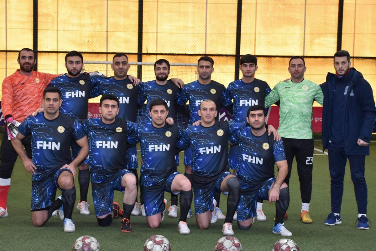 FHN-in komandası Heydər Əliyevin yubileyinə həsr olunmuş futbol çempionatının qalibi olub