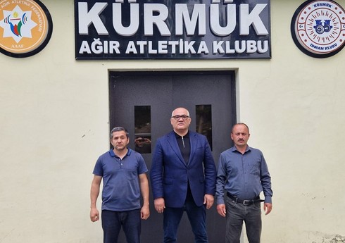 Firdovsi Umudov "Kürmük" klubunun təlim-məşq mərkəzində olub