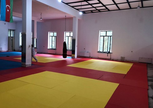 Gədəbəydə cüdo zalı istifadəyə verilib