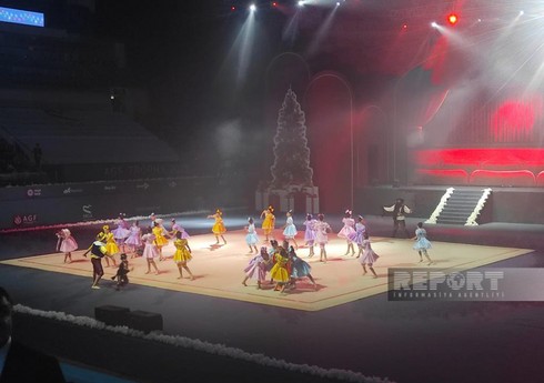 Gimnastika Federasiyasının təşkilatçılığı ilə “Oyuncaqların sərgüzəştləri” adlı Yeni il şousu keçirilib