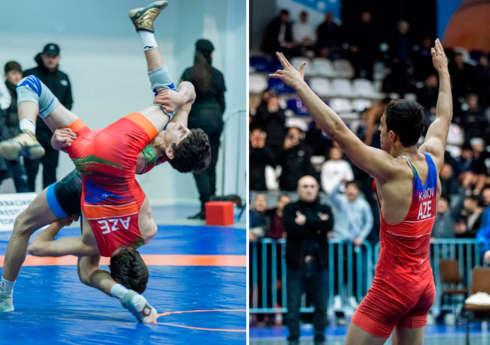 Güləş üzrə Azərbaycan çempionatının ilk gününün qalibləri müəyyənləşib