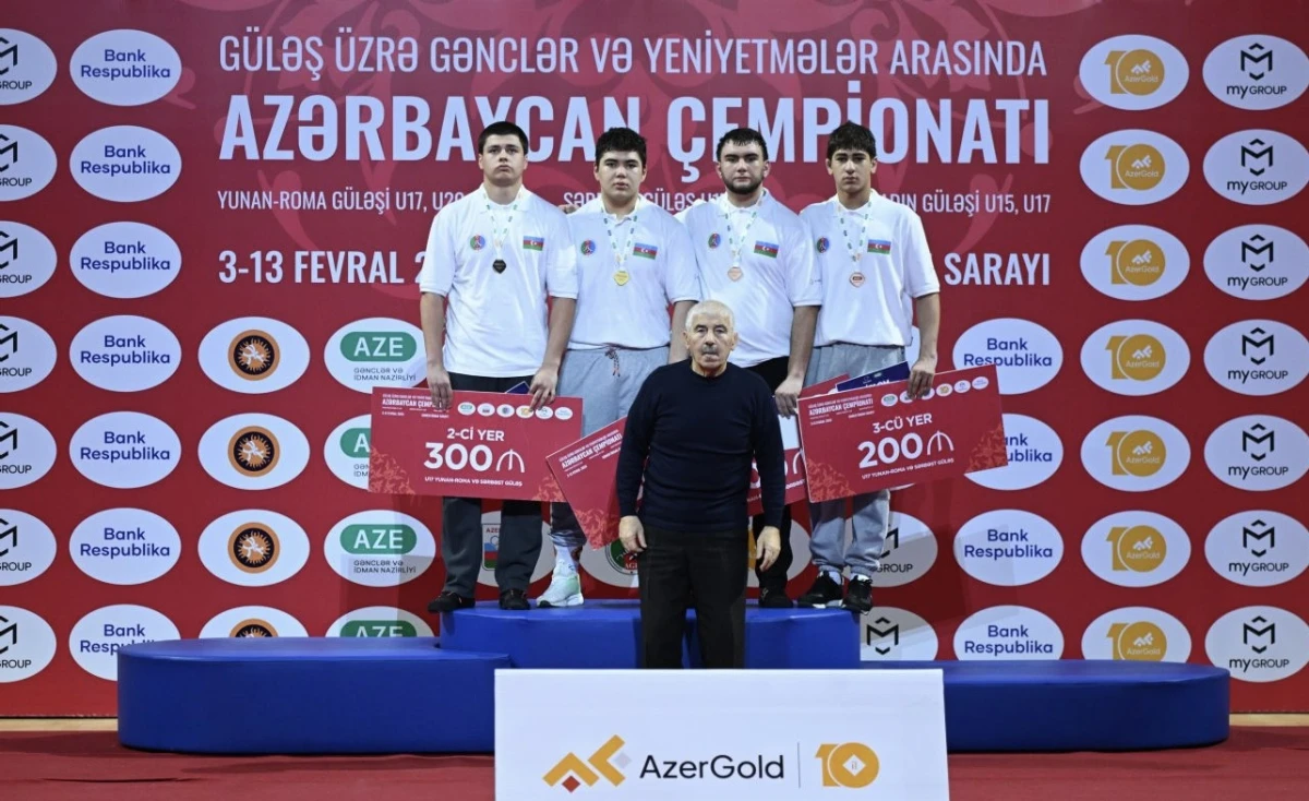 Güləş üzrə ölkə çempionatı başa çatıb - FOTO