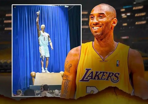 Helikopter qəzasında ölən əfsanəvi basketbolçunun abidəsinin açılışı olub