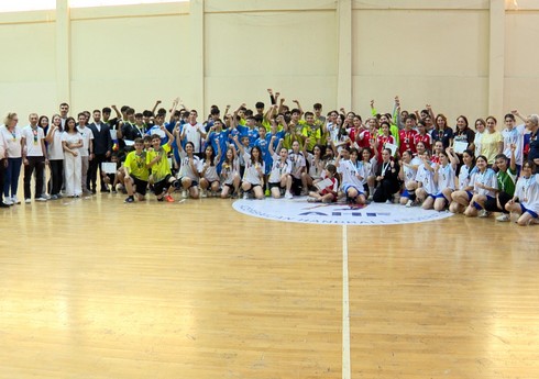 Həndbol üzrə yeniyetmələr arasında ölkə birinciliyinə yekun vurulub