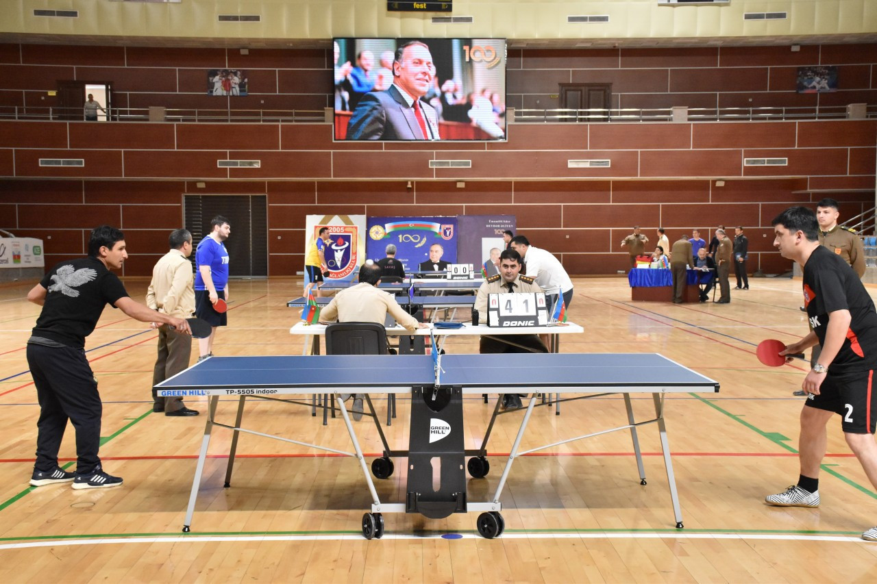 “Heydər Əliyev İli”nə həsr olunmuş stolüstü tennis üzrə çempionat keçirilib - FOTO
