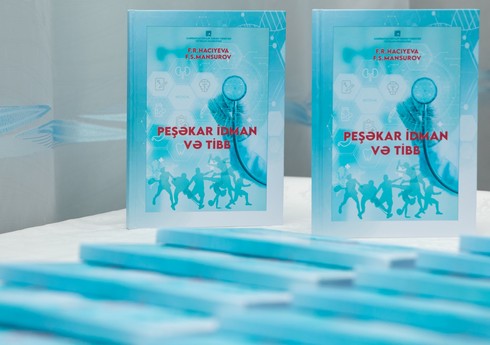 Heydər Əliyevin 100 illiyinə həsr olunmuş “Peşəkar İdman və Tibb” kitabının təqdimatı olub