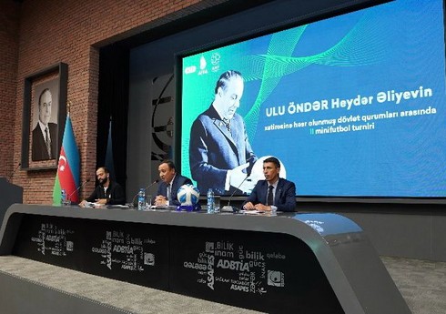 Heydər Əliyevin xatirəsinə həsr olunan minifutbol turniri başlayır
