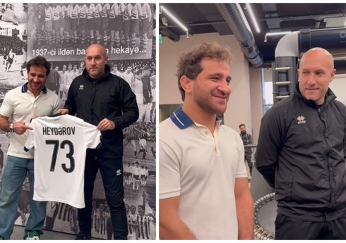 Hidayət Heydərov "Neftçi" futbol klubunun üzvləri ilə görüşüb