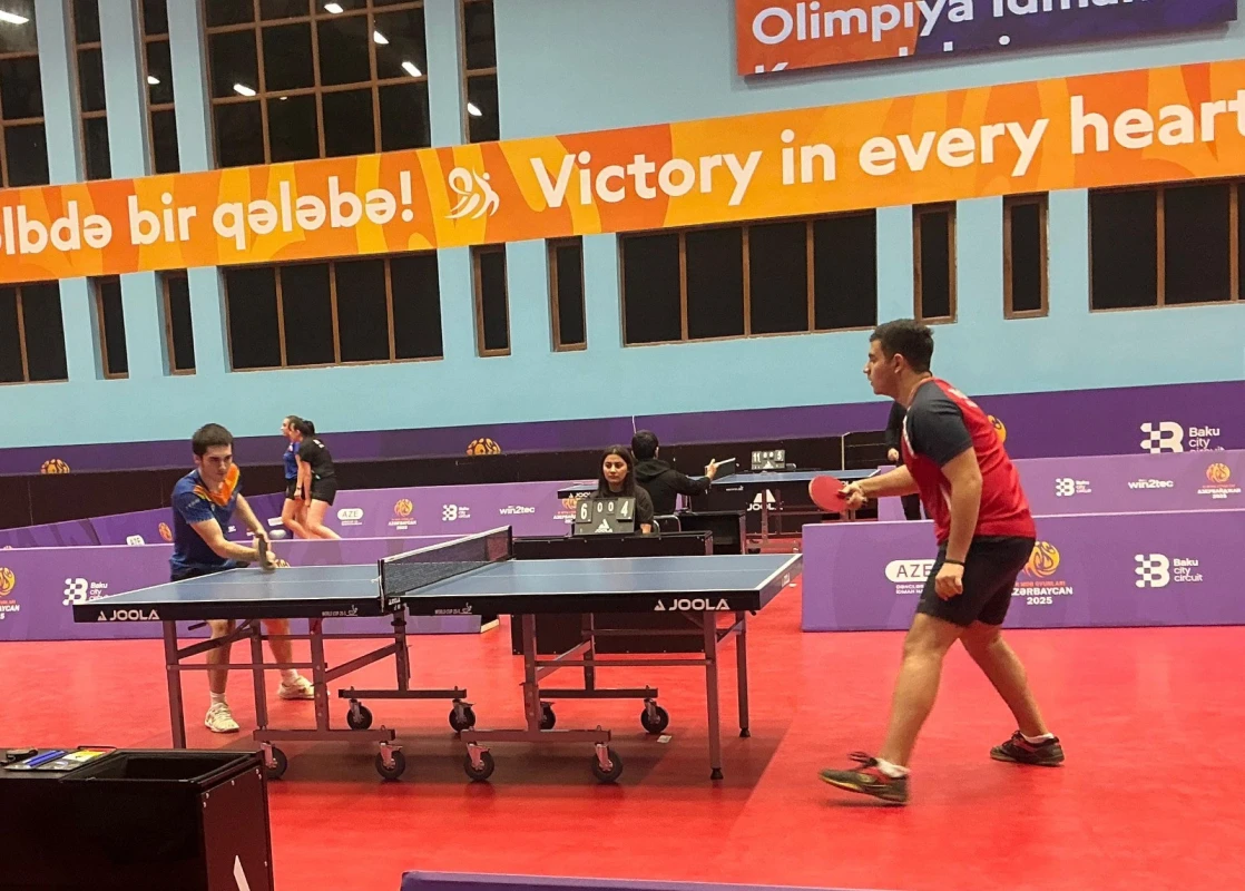 III MDB Oyunları: Stolüstü tennis üzrə yarışlara start veriləcək