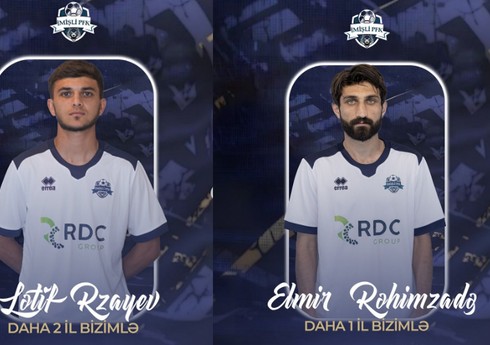 "İmişli" iki futbolçusu ilə yeni müqavilə bağlayıb