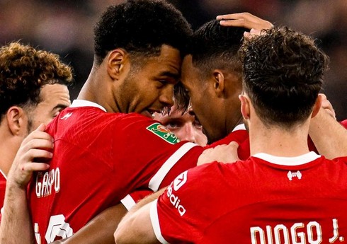 İngiltərə Liqa Kuboku: “Liverpul” çempionşipin liderindən üstün olub