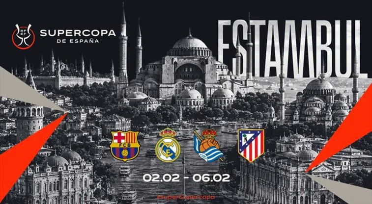 İstanbulda keçiriləcək İspaniya Superkubokunun stadionları açıqlanıb