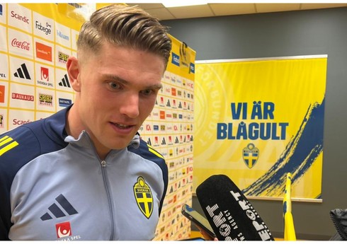 İsveç millisinin hücumçusu: "Verilən tapşırığın öhdəsindən layiqincə gəldik"