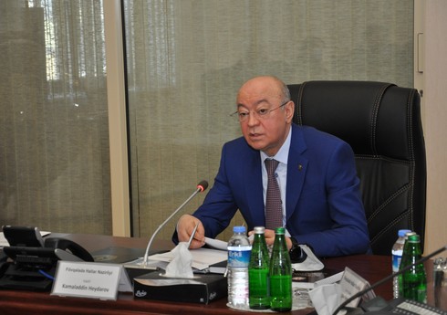 Kəmaləddin Heydərov dünya çempionatı ilə bağlı Təşkilat Komitəsinin iclasında iştirak edib