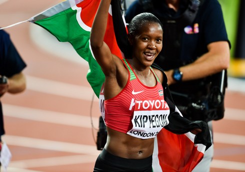 Keniyalı yüngül atlet dünya rekordu qırıb