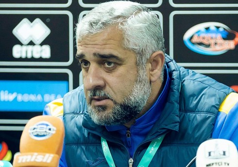 "Kəpəz"in baş məşqçisi: Gələcək oyunlar üçün dərs çıxarmalıyıq