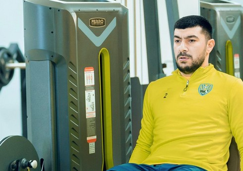 "Kəpəz"in zədəsini sağaldan futbolçusu məşqlərə başlayıb