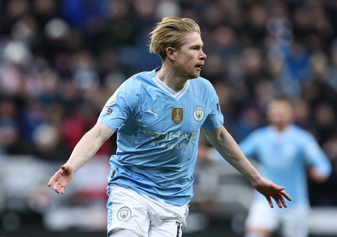 Kevin De Bruyne "Mançester Siti"nin heyətində yeni uğura imza atıb