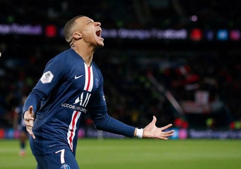 Kilian Mbappe Liqa 1-də 64 ildən sonra rekorda imza atıb