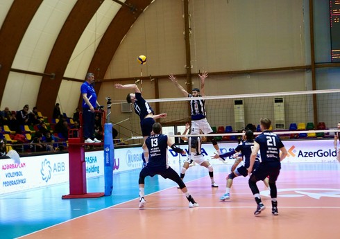 Kişi voleybolçular arasında Azərbaycan çempionatında yarımfinal mərhələsinə start verilib
