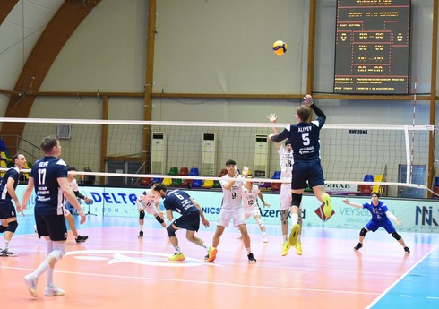 Kişi voleybolçular arasında Azərbaycan Yüksək Liqasında XVIII turun oyunları keçirilib