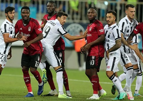 Konfrans Liqası: “Neftçi” - “Beşiktaş” oyununda üçüncü qol vurulub - YENİLƏNİB-6