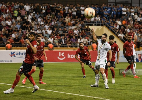 Konfrans Liqası: "Omoniya" - "Qəbələ" matçında erkən qol vurulub