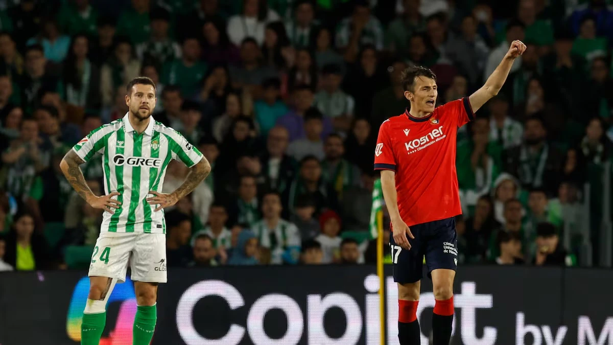 La Liqa: “Betis” “Osasuna” ilə bacarmadı