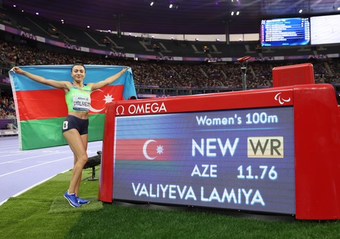 Lamiyə Vəliyeva: Medalımı Azərbaycan xalqına həsr edirəm