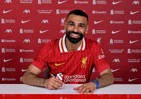 "Liverpul" Məhəmməd Salahla müqavilə müddətini uzadıb