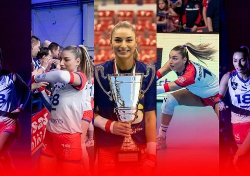 Macarıstan Kubokunu qazanan azərbaycanlı voleybolçu: Çempion olmaq istəyirik