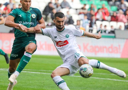 Mahir Emreli "Konyaspor"da rəsmi debüt edib