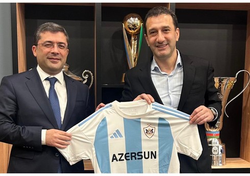 Medianın İnkişafı Agentliyinin rəhbərliyi "Qarabağ" klubunun qonağı olub