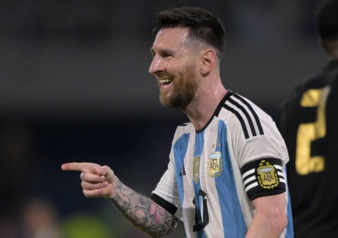 Messi daha bir rekorda imza atıb