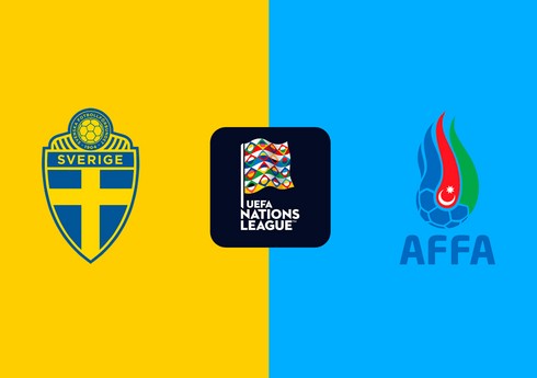 Millətlər Liqası: İsveç və Azərbaycan yığmalarının start heyətləri açıqlanıb