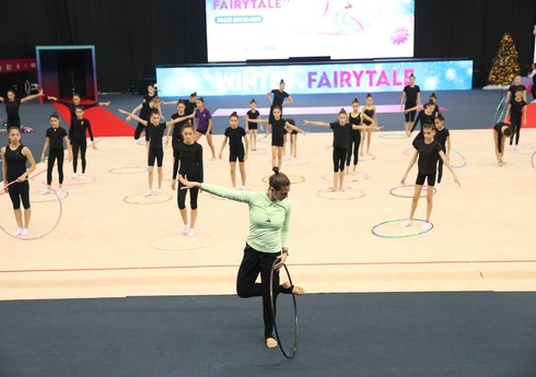 Milli Gimnastika Arenasında "ustad dərsi" keçirilib