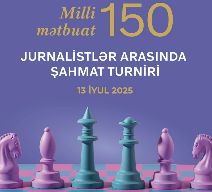 Milli Mətbuat Günü münasibətilə şahmat turniri keçiriləcək
