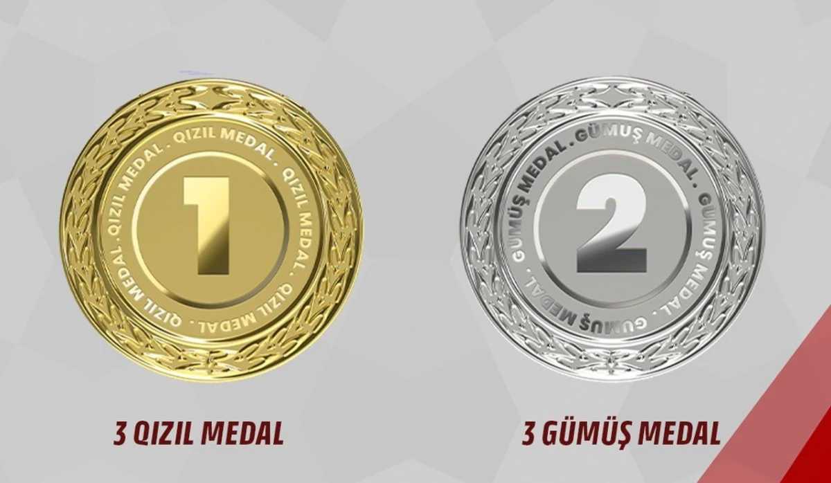 Millimiz Tbilisidə 3 qızıl və 3 gümüş medala sahib çıxıblar