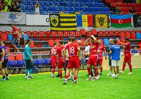 Minifutbol üzrə Çempionlar Liqası: “Zirə” finala yüksələ bilməyib