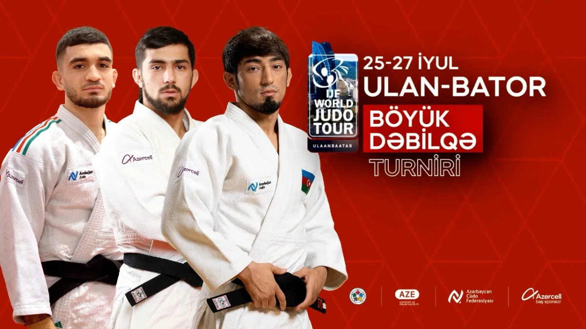 Monqolustandakı “Böyük Dəbilqə” turnirinə qatılacaq Azərbaycan cüdoçuları bəlli olub