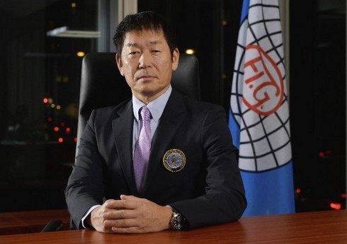 Morinari Vatanabe yenidən Beynəlxalq Gimnastika Federasiyasının prezidenti seçilib