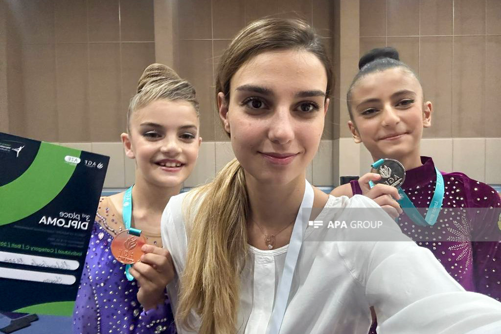 Naxçıvan bədii gimnastika üzrə beynəlxalq turnirə ev sahibliyi edib - FOTO