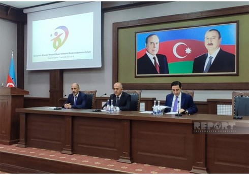 Naxçıvan Voleybol Federasiyasına yeni sədr seçilib