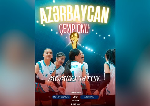 Naxçıvanın voleybol komandası ölkə çempionu olub