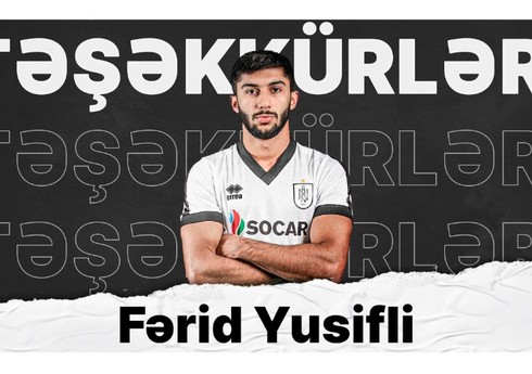 "Neftçi" futbolçusu ilə yollarını ayırıb