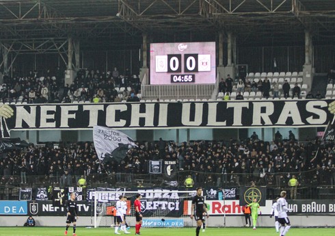 "Neftçi" - "Qarabağ" oyununda mövsümün azarkeş rekordu qeydə alınıb