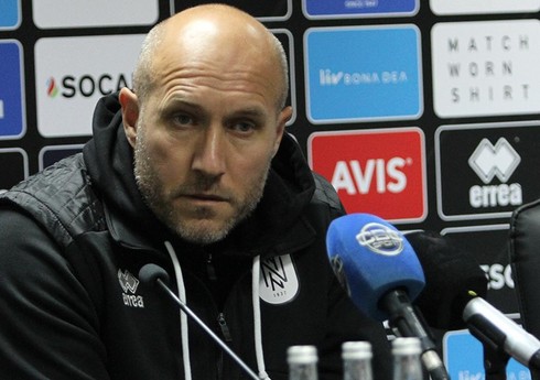 "Neftçi"nin baş məşqçisi: "Futbolçulardan və onların göstərdikləri əzmkarlıqdan çox razı qaldım"