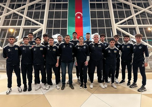 Oğlan voleybolçulardan ibarət Azərbaycan millisi Polşaya yollanıb