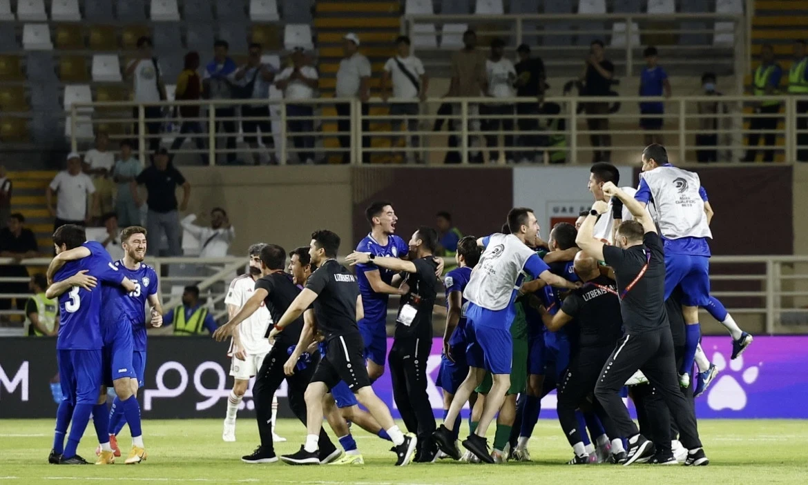 Özbəkistan millisi ilk dəfə futbol üzrə dünya çempionatına vəsiqə qazanıb