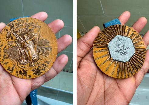 Paris-2024: 100-dən çox idmançı medalları keyfiyyətsiz olması səbəbindən geri qaytarıb